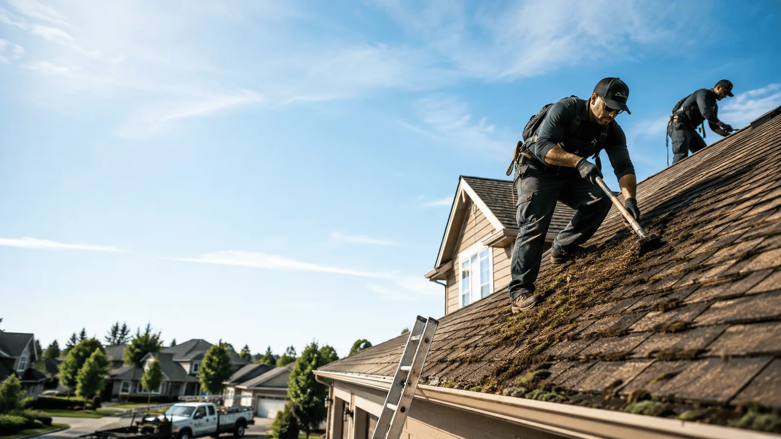 Roof Moss Removal in Enterprise, LA near me